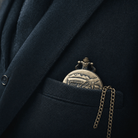 Royal Opera Victorian Mechanical Pocket Watch For Men