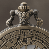 Royal Opera Vintage Astral Compass Skeleton Pocket Watch