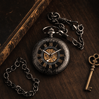 Royal Opera Vintage Automatic Pocket Watch For Men