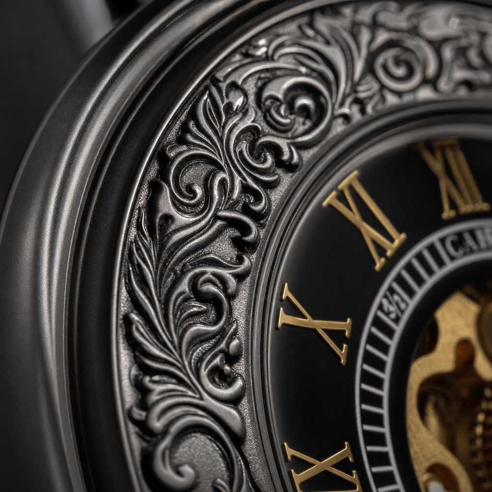 Royal Opera Vintage Automatic Pocket Watch For Men