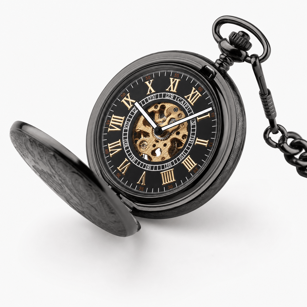 Royal Opera Vintage Automatic Pocket Watch For Men