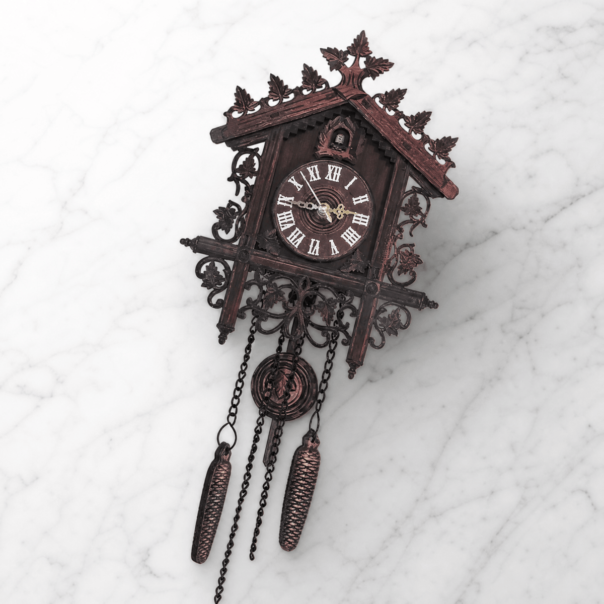 Royal Opera Vintage Farmhouse Pendulum Cuckoo Clock