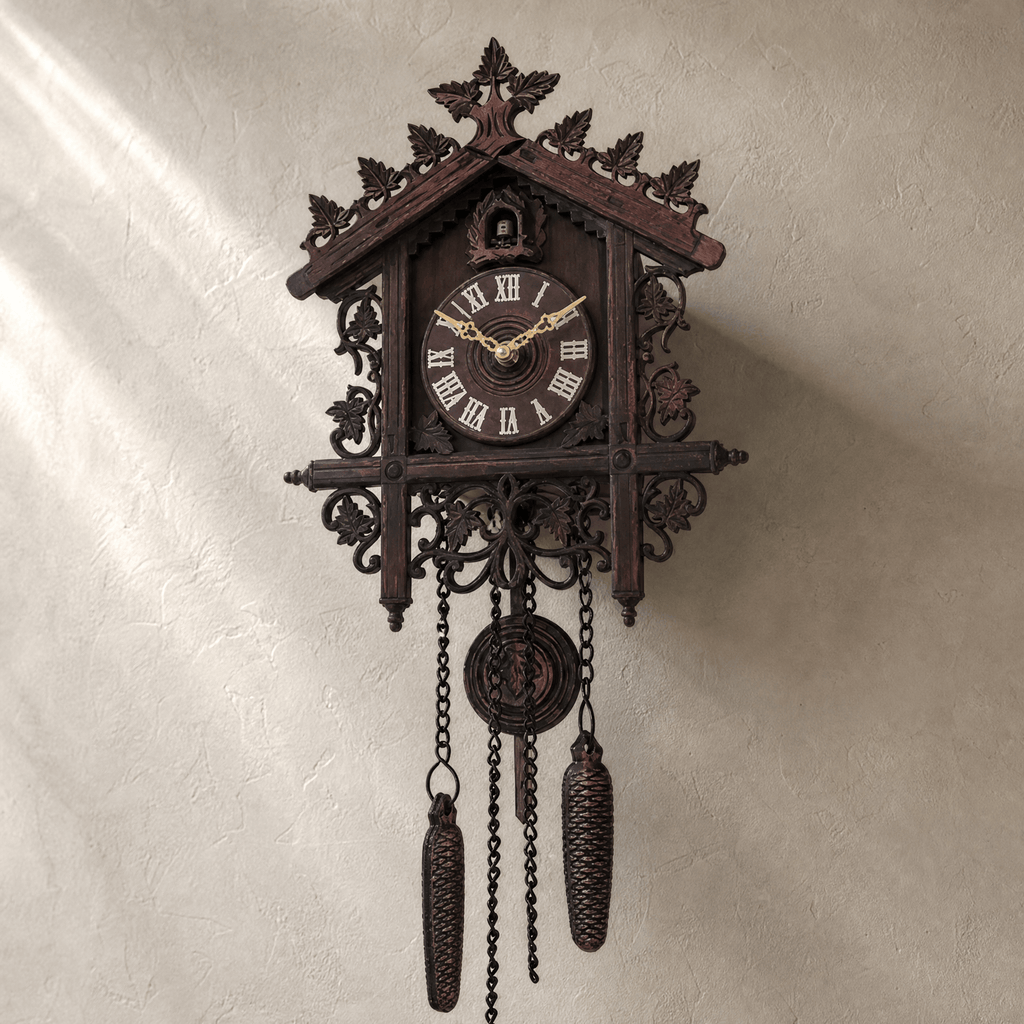 Royal Opera Vintage Farmhouse Pendulum Cuckoo Clock