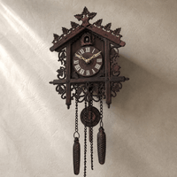 Royal Opera Vintage Farmhouse Pendulum Cuckoo Clock