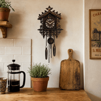 Royal Opera Vintage Farmhouse Pendulum Cuckoo Clock