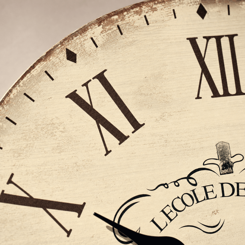 Royal Opera Vintage French Kitchen Clock Silent