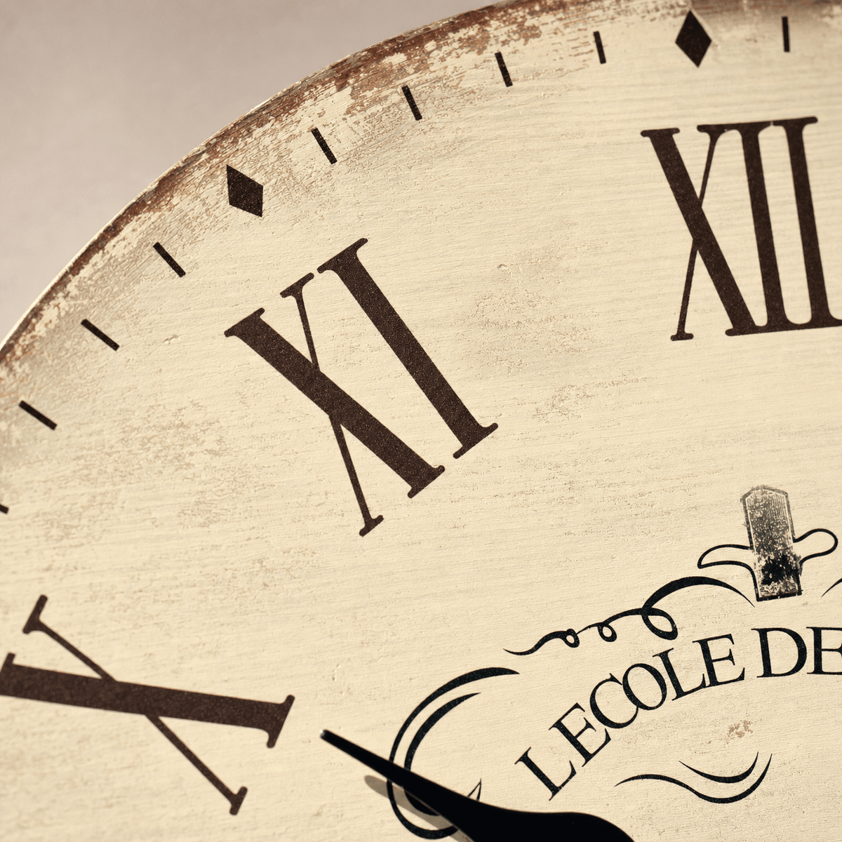 Royal Opera Vintage French Kitchen Clock Silent