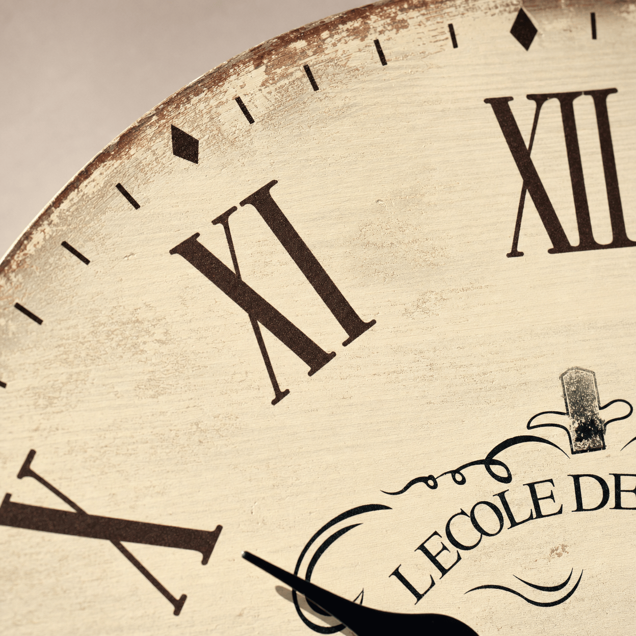 Royal Opera Vintage French Kitchen Clock Silent