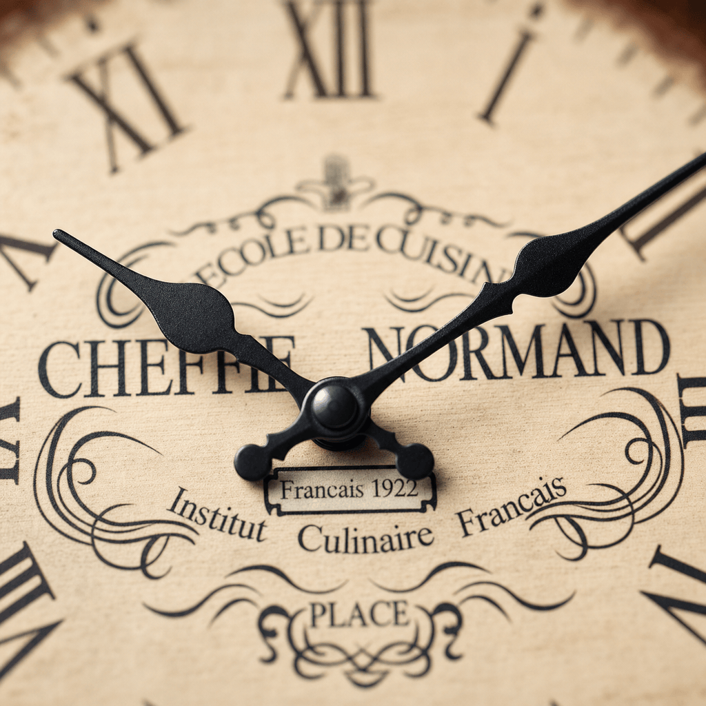 Royal Opera Vintage French Kitchen Clock Silent