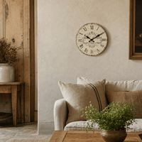 Royal Opera Vintage French Kitchen Clock Silent