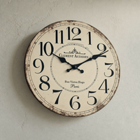 Royal Opera Vintage French Style Silent Wall Clock