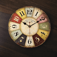 Royal Opera Vintage Industrial Wall Clock Silent Large
