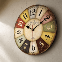 Royal Opera Vintage Industrial Wall Clock Silent Large