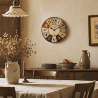 Royal Opera Vintage Industrial Wall Clock Silent Large