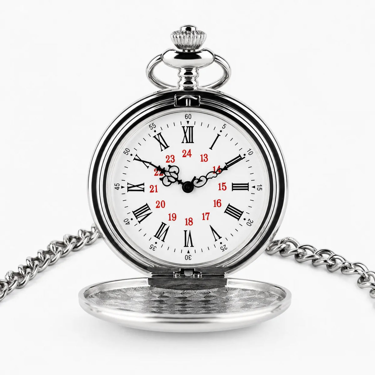 Royal Opera Vintage Open Face Mechanical Pocket Watch