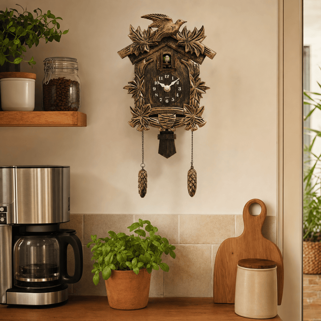 Royal Opera Vintage Pendulum Cuckoo Clock