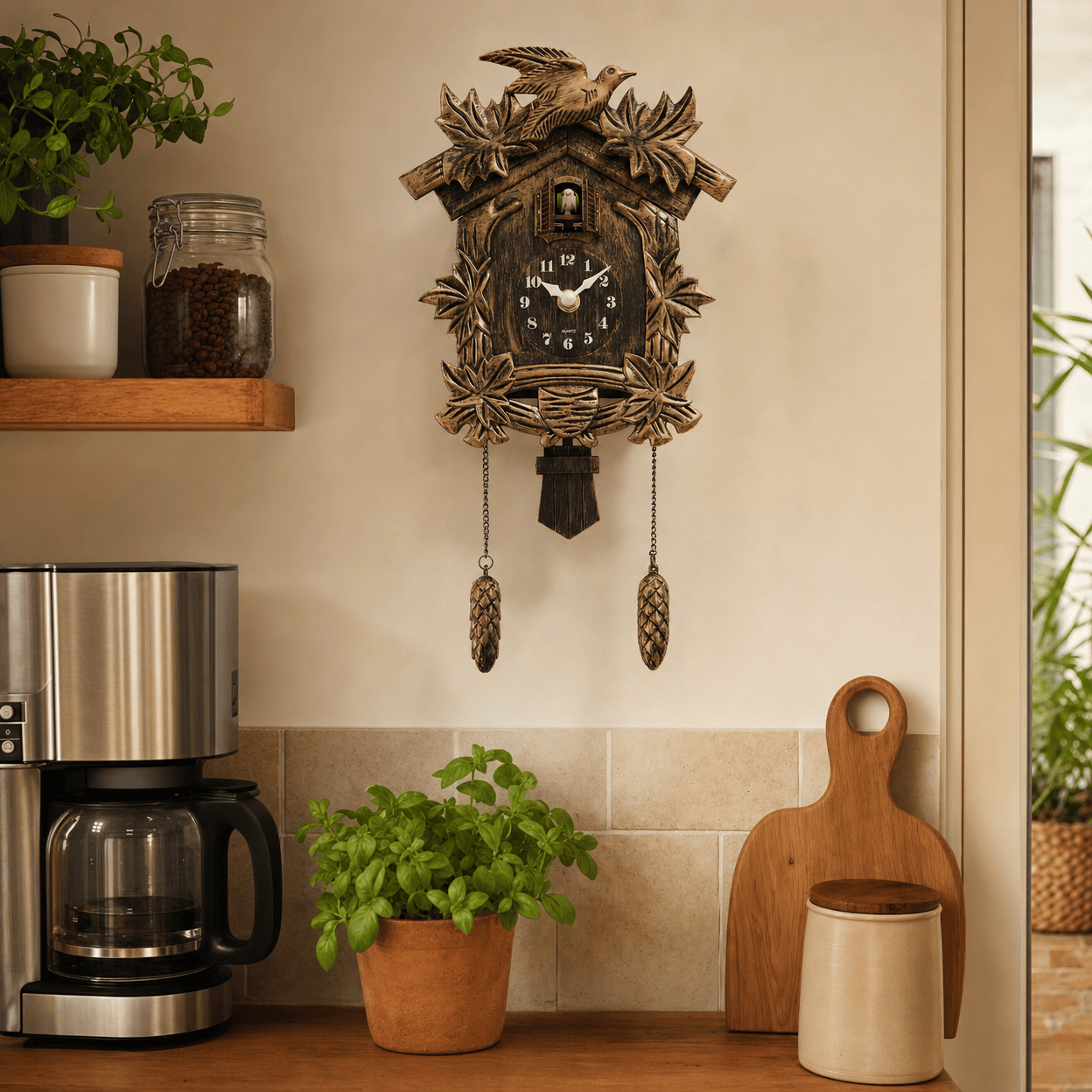 Royal Opera Vintage Pendulum Cuckoo Clock