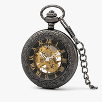 Royal Opera Vintage Pocket Watch Roman Numerals