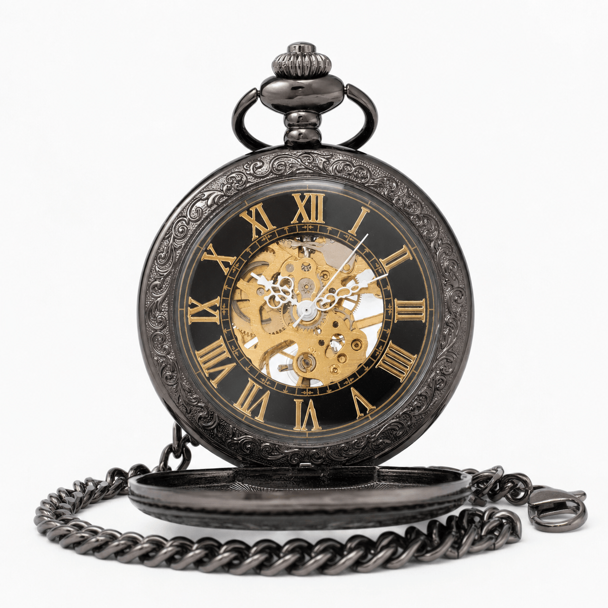 Royal Opera Vintage Pocket Watch Roman Numerals