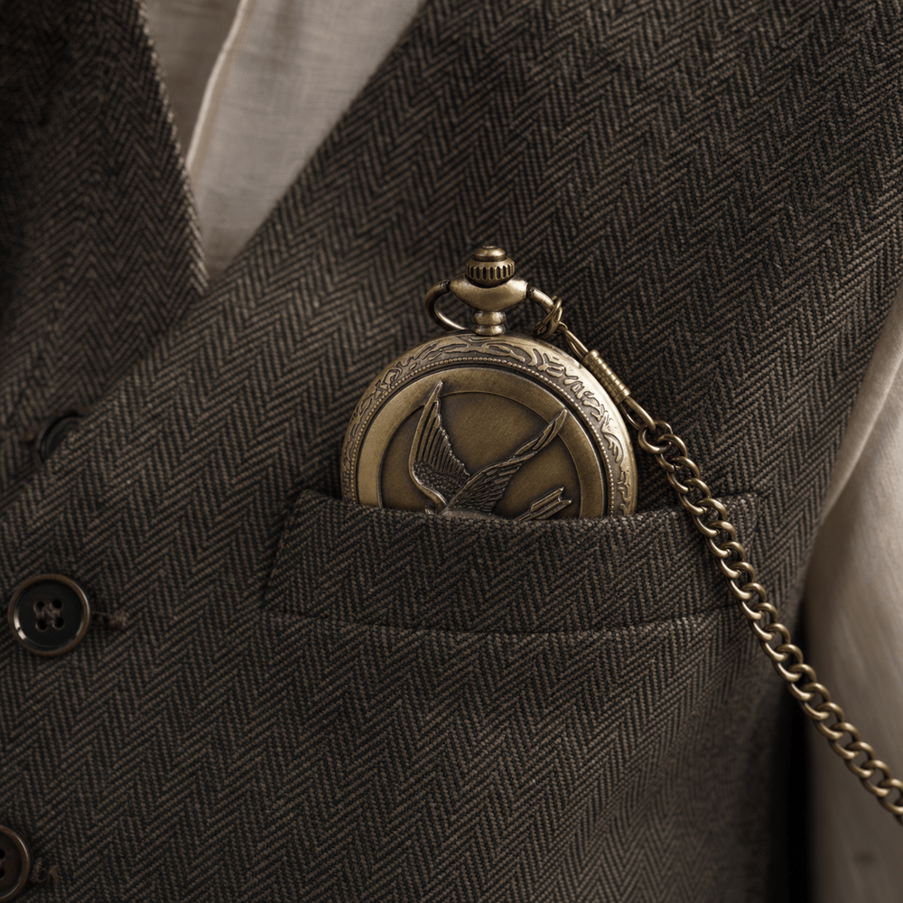 Royal Opera Vintage Quartz Open Face Pocket Watch