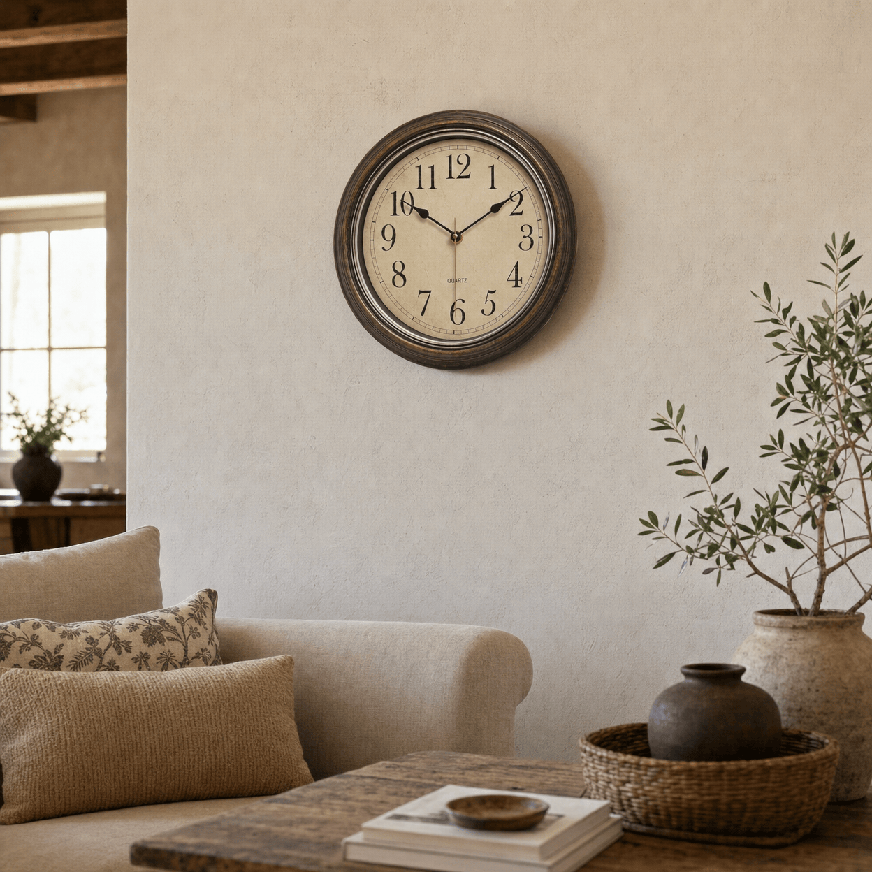 Royal Opera Vintage Silent Wall Clock Living Room