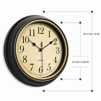 Royal Opera Vintage Silent Wall Clock Living Room