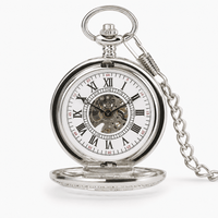 Royal Opera Vintage Skeleton Pocket Watch