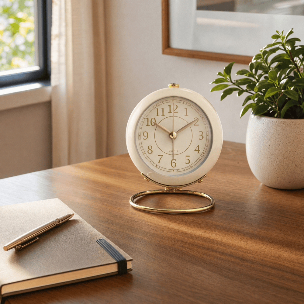 Royal Opera Vintage Twin Bell Alarm Clock