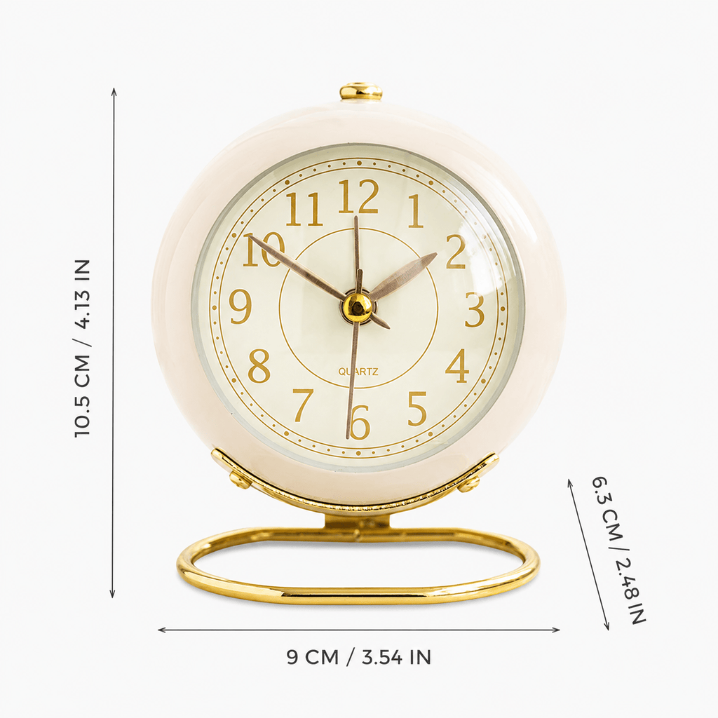 Royal Opera Vintage Twin Bell Alarm Clock