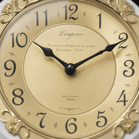 Royal Opera Vintage Wooden Wall Clock Silent Pendulum