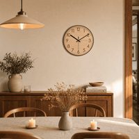 Royal Opera Wall Clock Farmhouse Silent
