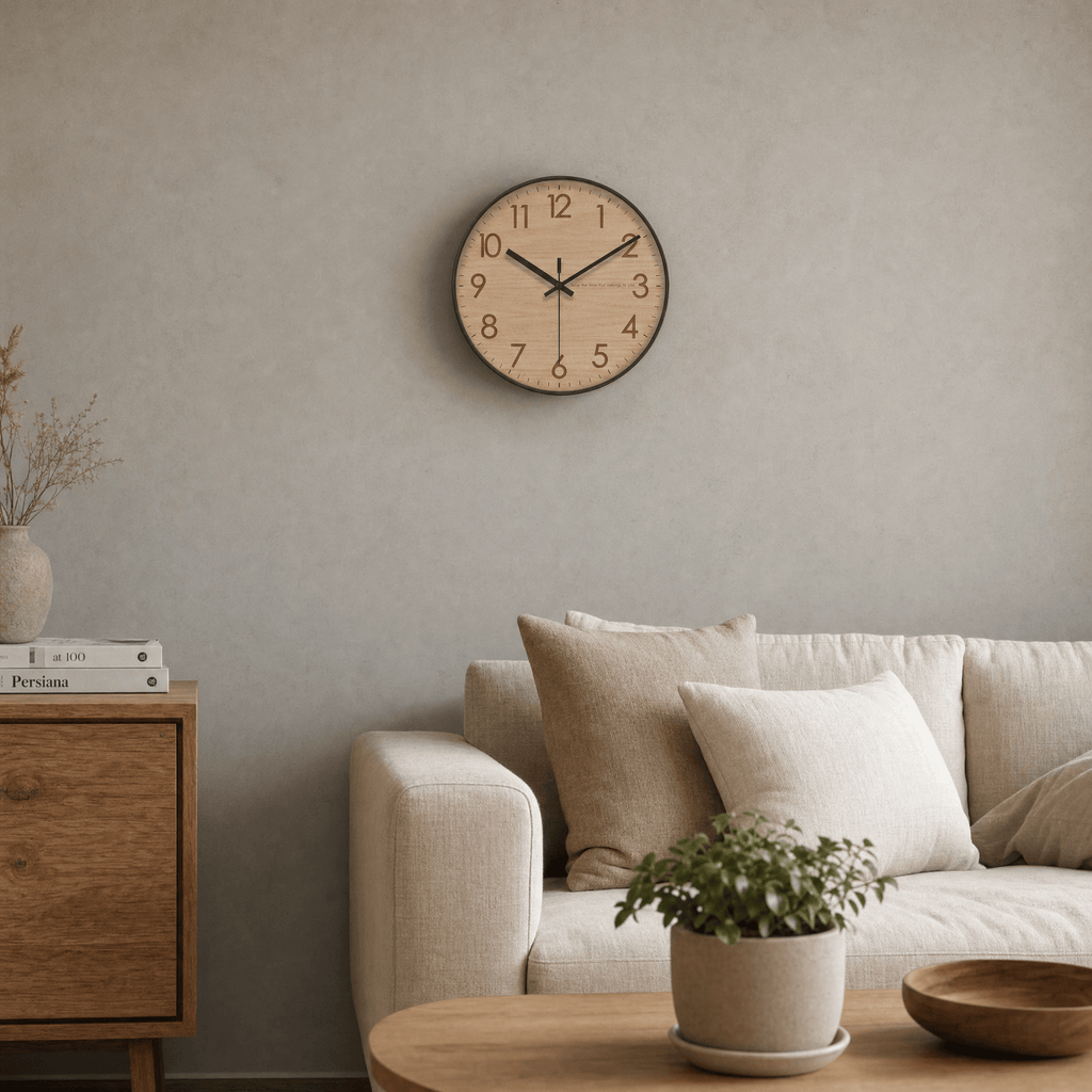 Royal Opera Wall Clock Farmhouse Silent