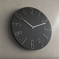 Royal Opera Wall Clock Modern Stylized Numbers