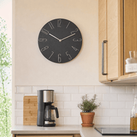 Royal Opera Wall Clock Modern Stylized Numbers