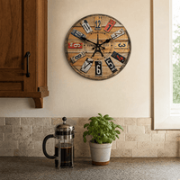 Royal Opera Wall Clock Paris Theme Roman Numerals