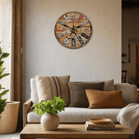 Royal Opera Wall Clock Paris Theme Roman Numerals