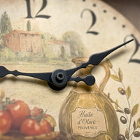 Royal Opera Wall Clock Provençal Style Silent Kitchen