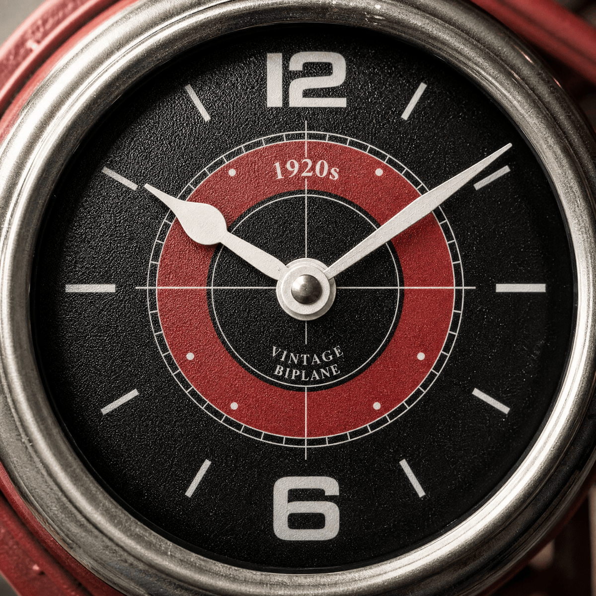Royal Opera Wall Clock Vintage Biplane Kids
