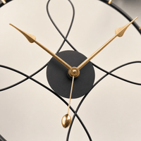 Royal Opera Wall Clock Vintage Roman Numerals
