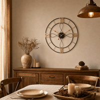 Royal Opera Wall Clock Vintage Roman Numerals