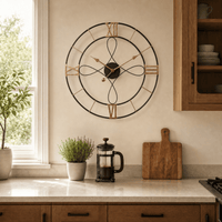 Royal Opera Wall Clock Vintage Roman Numerals