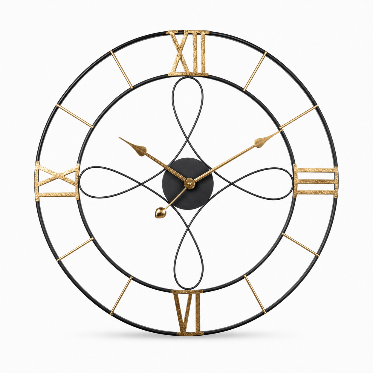 Royal Opera Wall Clock Vintage Roman Numerals
