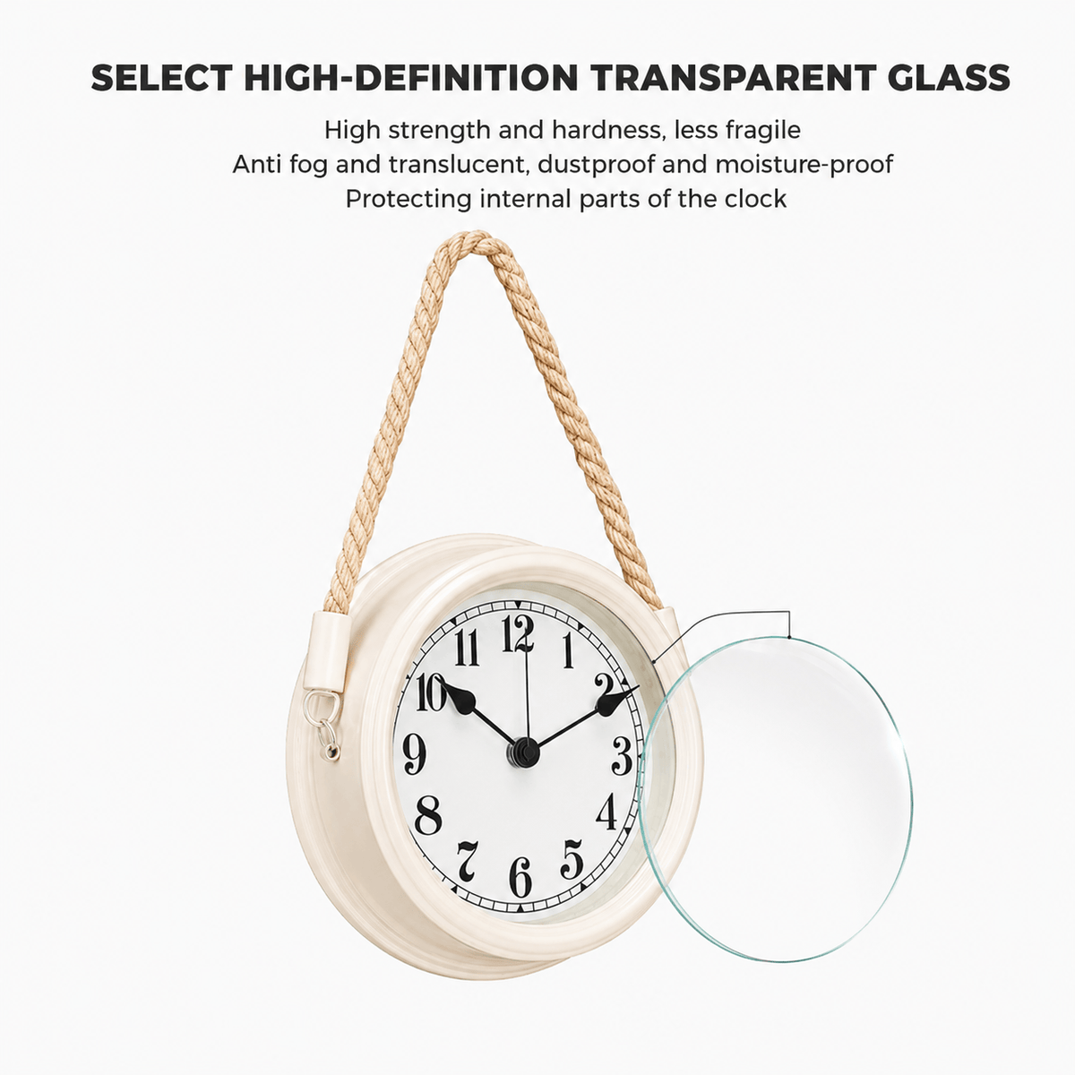 Royal Opera Wall Clock Vintage Silent Movement