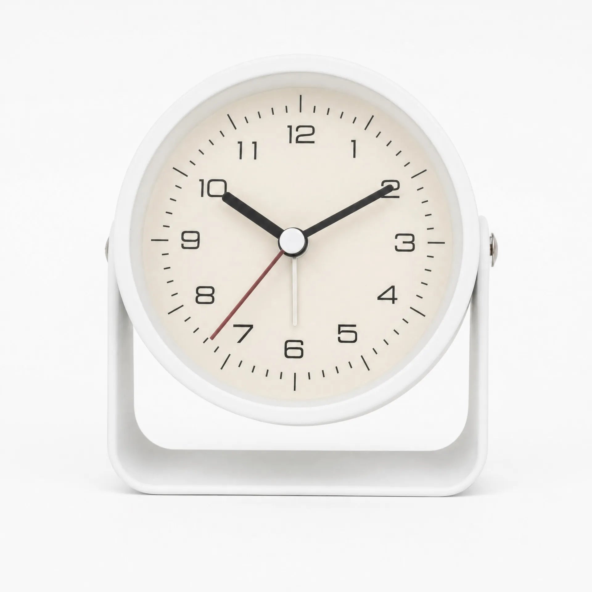 Royal Opera White Alarm Clock Analogue Silent