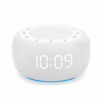 Royal Opera White Bluetooth Digital Alarm Clock