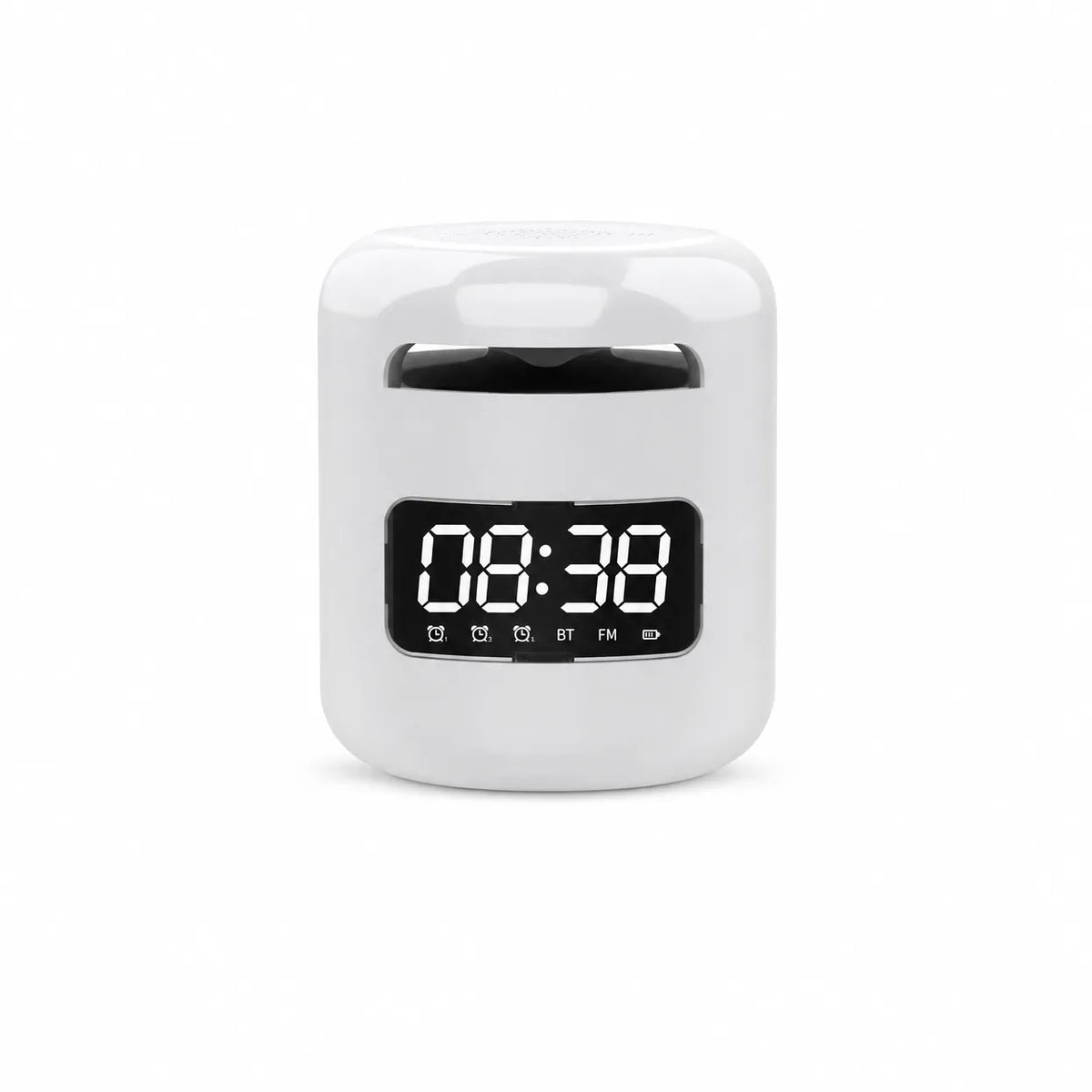 Royal Opera White Kids Alarm Clock Digital Display