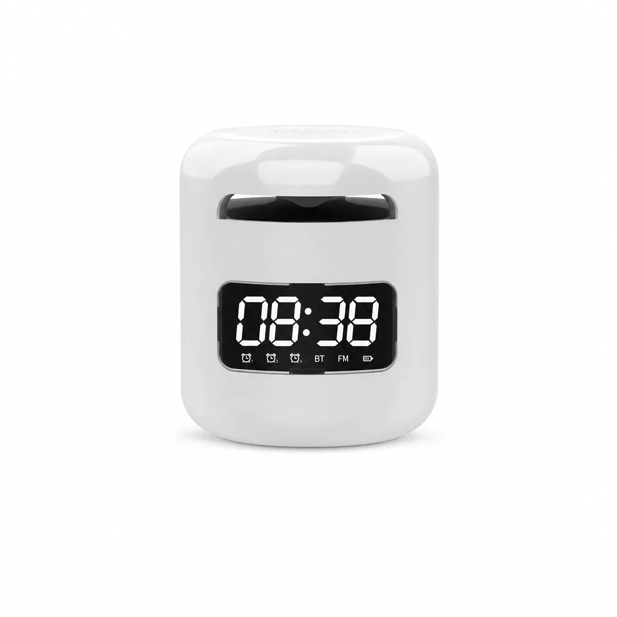 Royal Opera White Kids Alarm Clock Digital Display