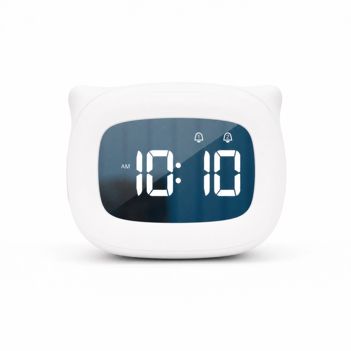 Royal Opera White Kids Cat Alarm Clock Night Light