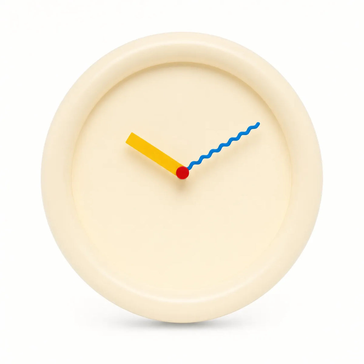Royal Opera White Modern Minimalist Wall Clock