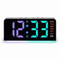 Royal Opera White RGB Digital Alarm Clock Ambient Light